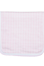 Magnolia Baby Pink Mini Checks Spring 24 Burp Cloth