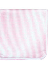 Magnolia Baby Pink Mini Checks Spring 24 Receiving Blanket