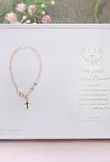 Collectables First Rosary Infant Specialty Bracelet Gold Finish