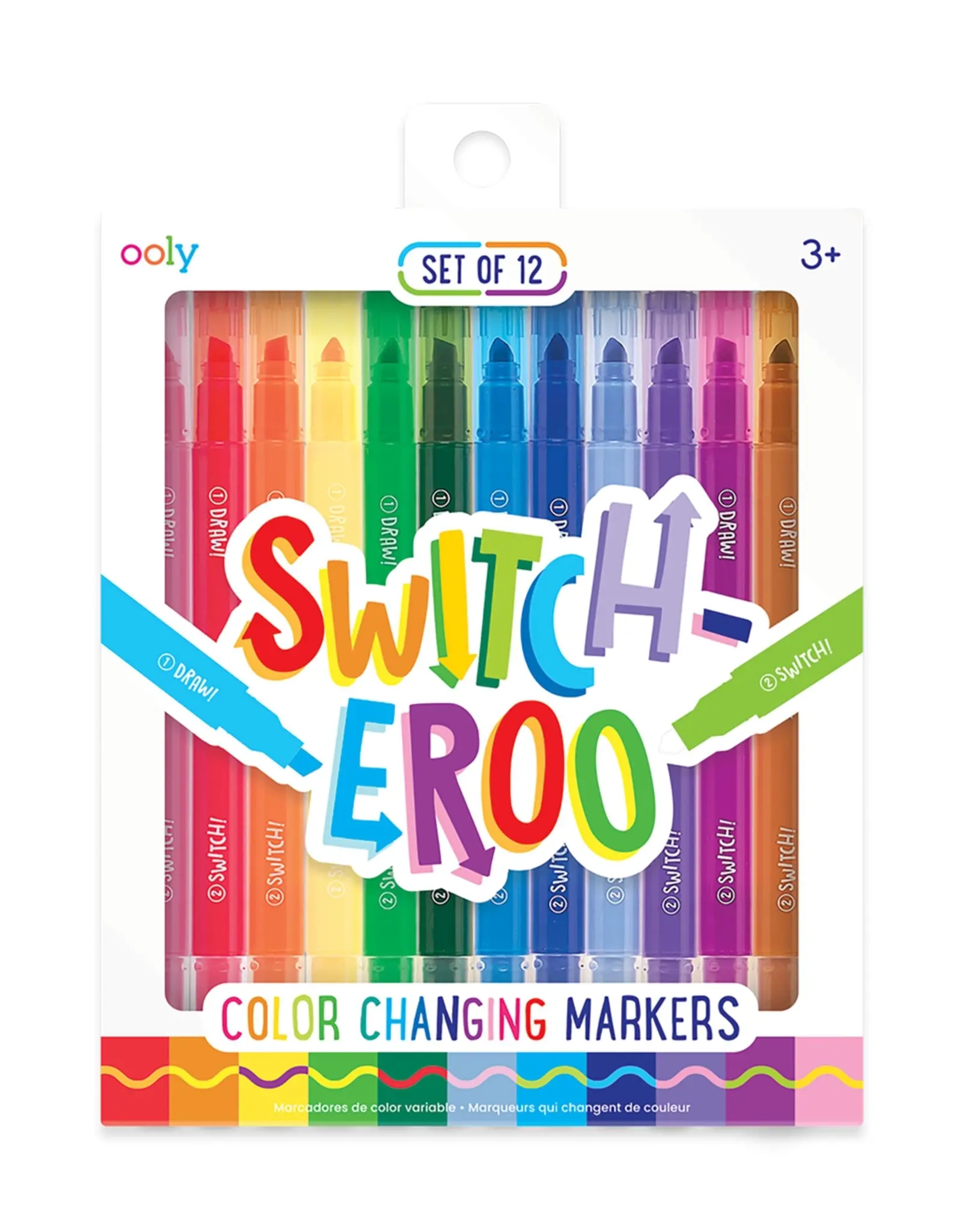 OOLY Switch-Eroo! Color-Changing Markers 2.0
