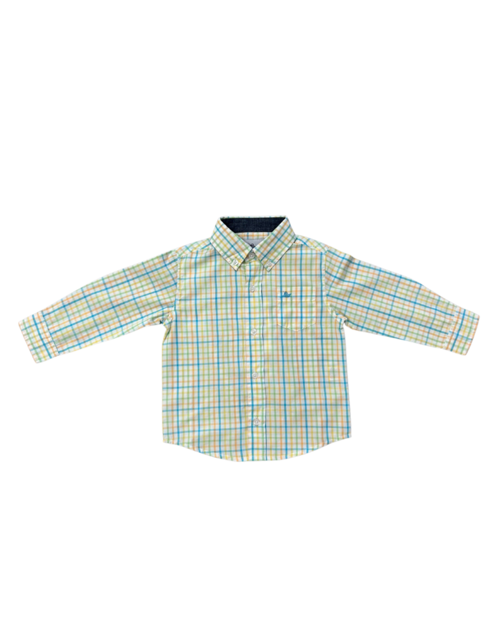 SouthBound Long Sleeve Dress Shirt - Petit Four/Golden/Reed/Peach