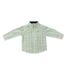 SouthBound Long Sleeve Dress Shirt - Petit Four/Golden/Reed/Peach