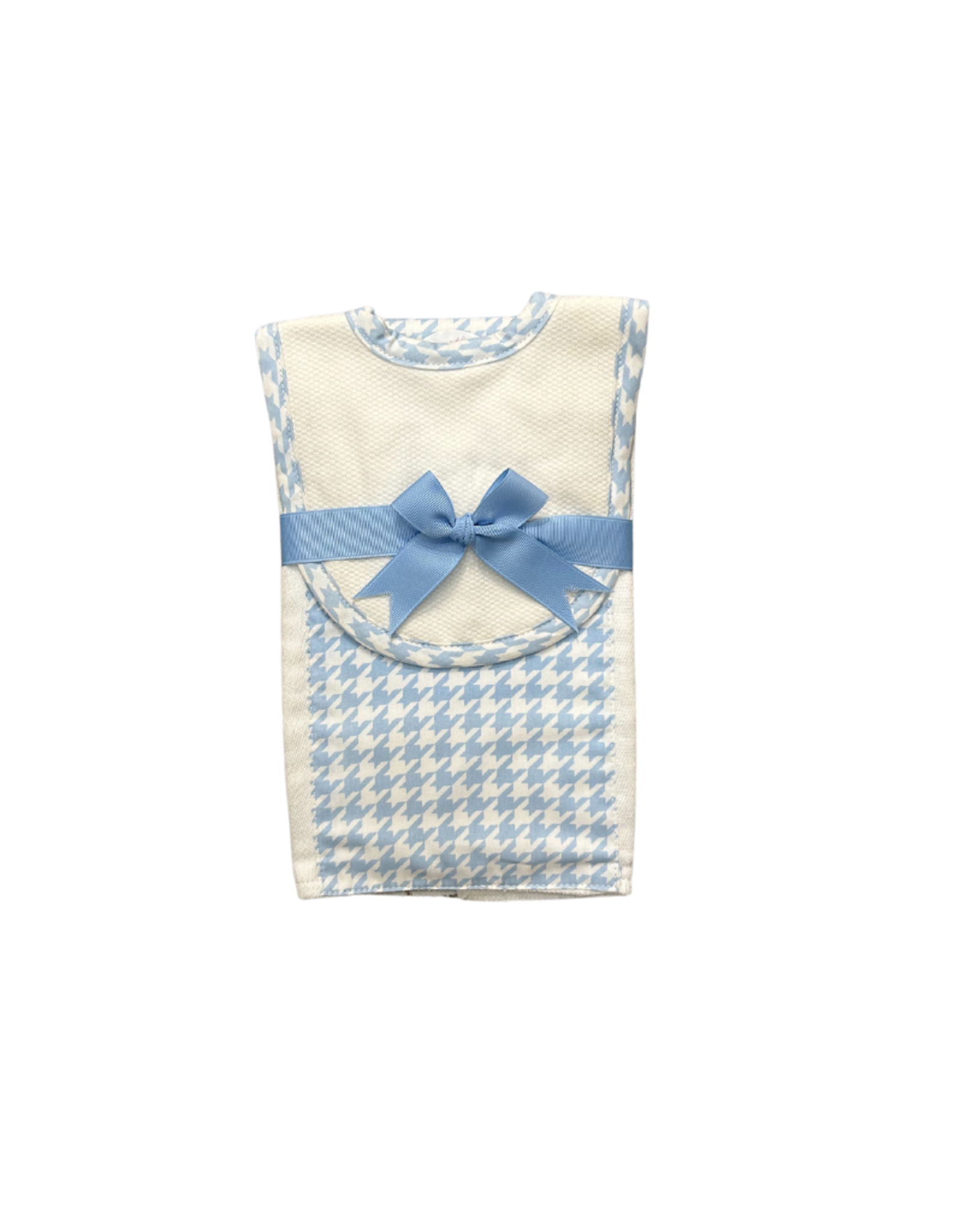 Blue/White Burp Cloth & Small Bib