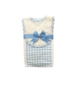 Blue/White Burp Cloth & Small Bib