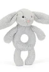 Jelly Cat Bashful Silver Bunny Ring Rattle