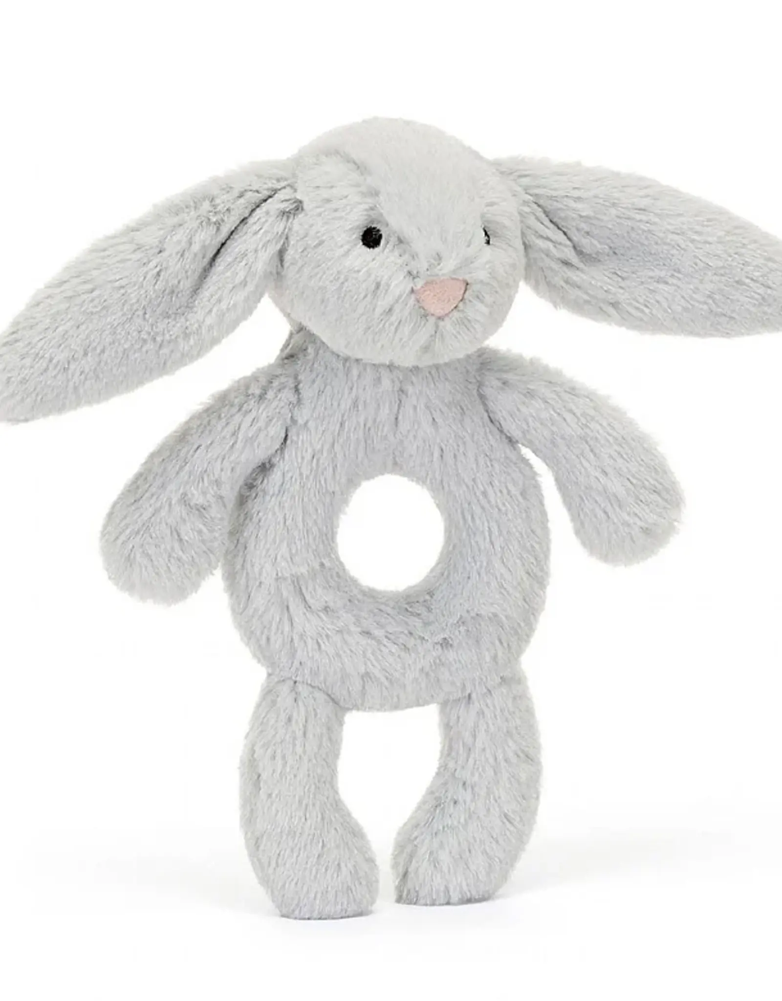 Jelly Cat Bashful Silver Bunny Ring Rattle
