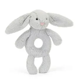 Jelly Cat Bashful Silver Bunny Ring Rattle