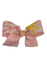 The Little Bowtique Pink You Are My Sunshine Bow