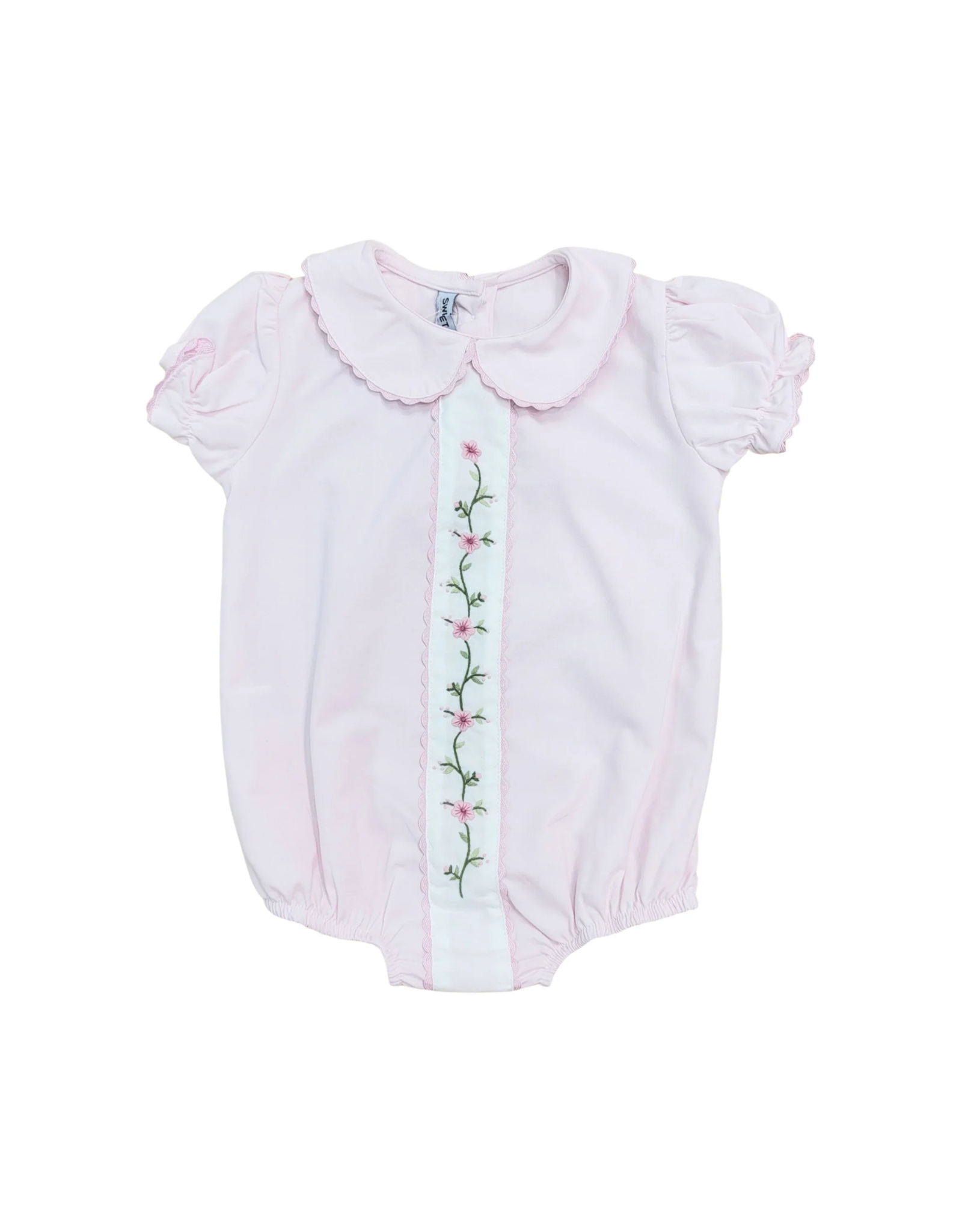 Sweet Dreams Pink Embroidered Cherry Blossom Bubble