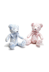 Two's Company Toile Pattern Teddy Bear
