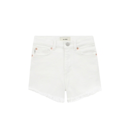 DL1961 Lucy Shorts - White Frayed