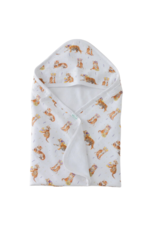 Nola Tawk Most Valuable Cub Organic Muslin Hooded Towel