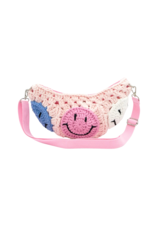 Bari Lynn Crochet Happy Sling Bag