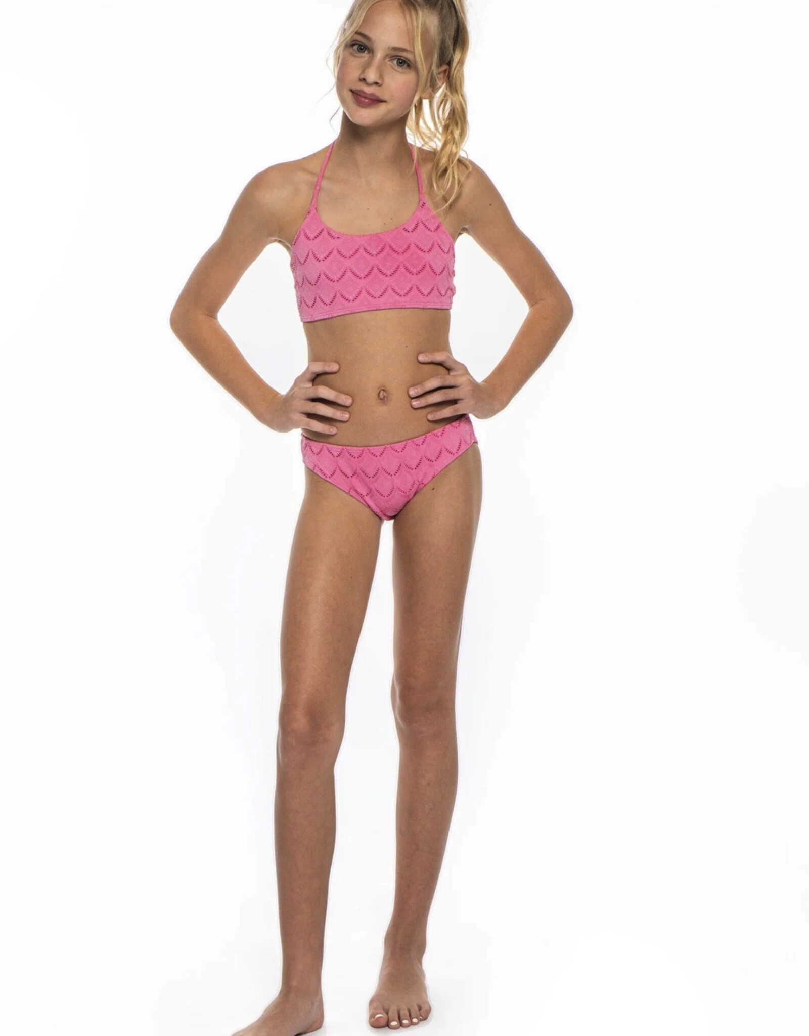 Peixoto Molly Bikini Set, Pink Athena