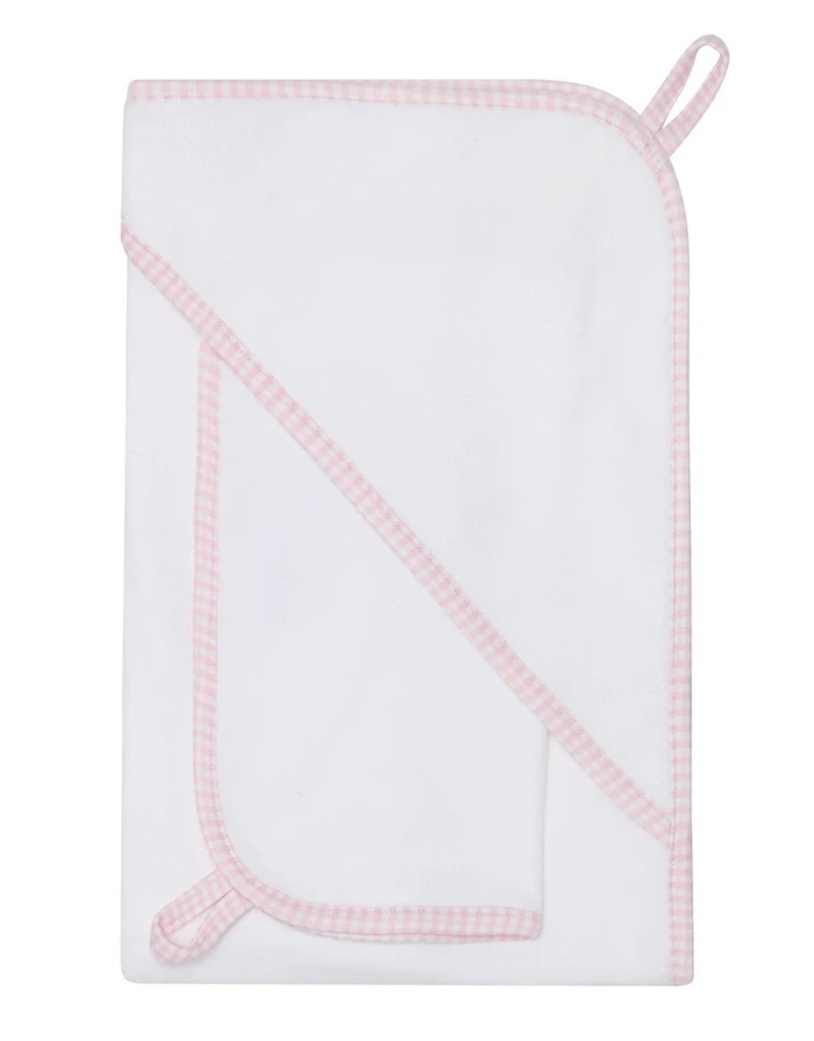 Nella Pink Gingham Towel