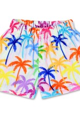 Iscream Corey Paige Palm Trees Plush Shorts