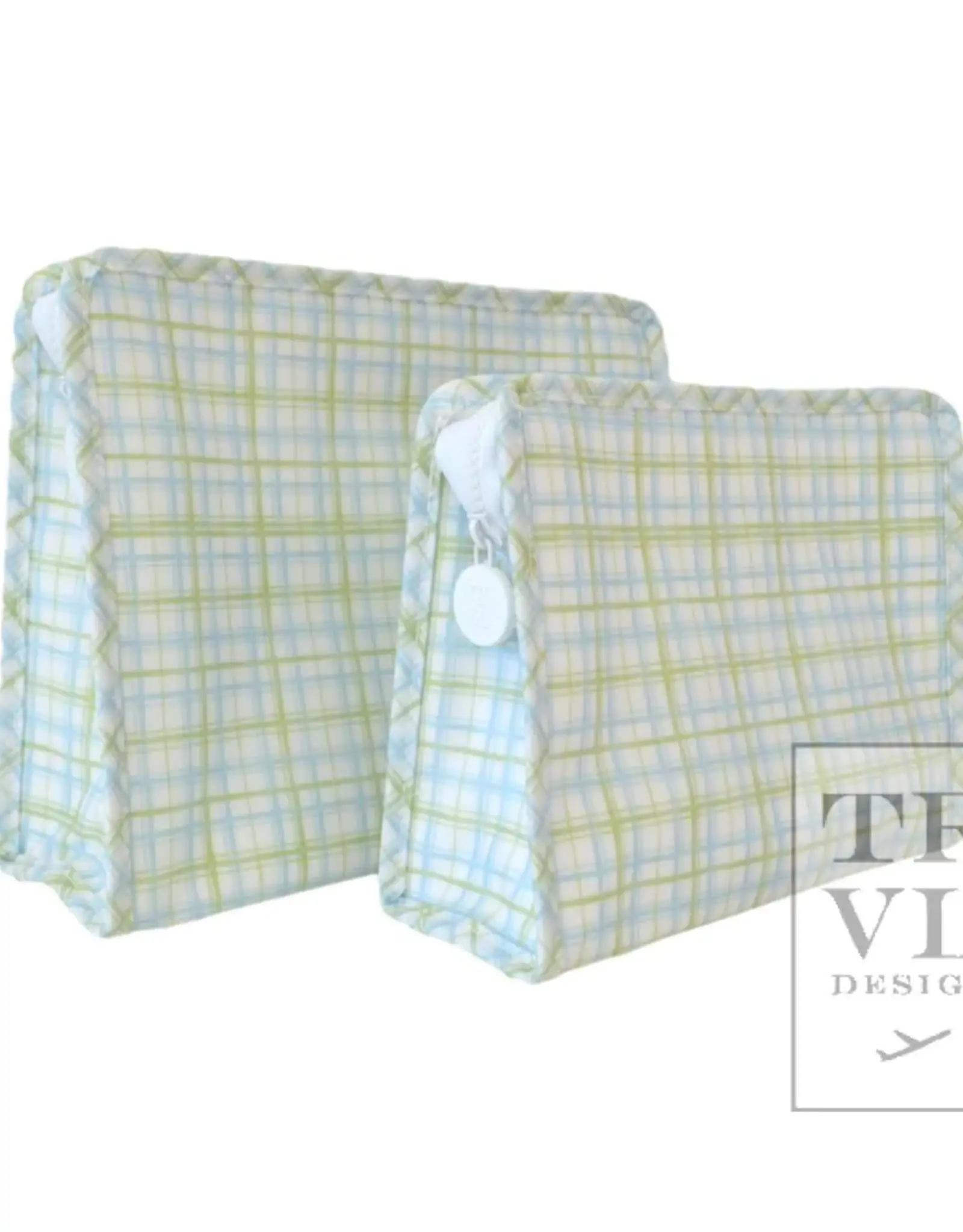 TRVL Design Roadie Large Classic Plaid Green