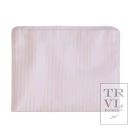 TRVL Design Roadie Large  Pimlico Stripe Pink