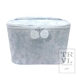 TRVL Design Kit Case, Bunny Toile Blue