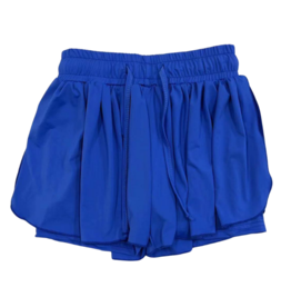 Royal Blue Butterfly Shorts