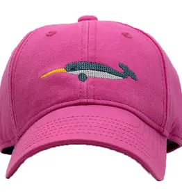 Harding Lane Kid's Narwhale On Bright Pink Hat