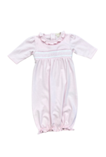 Kissy Kissy Fall 24 Pink Hand Smocked Sack