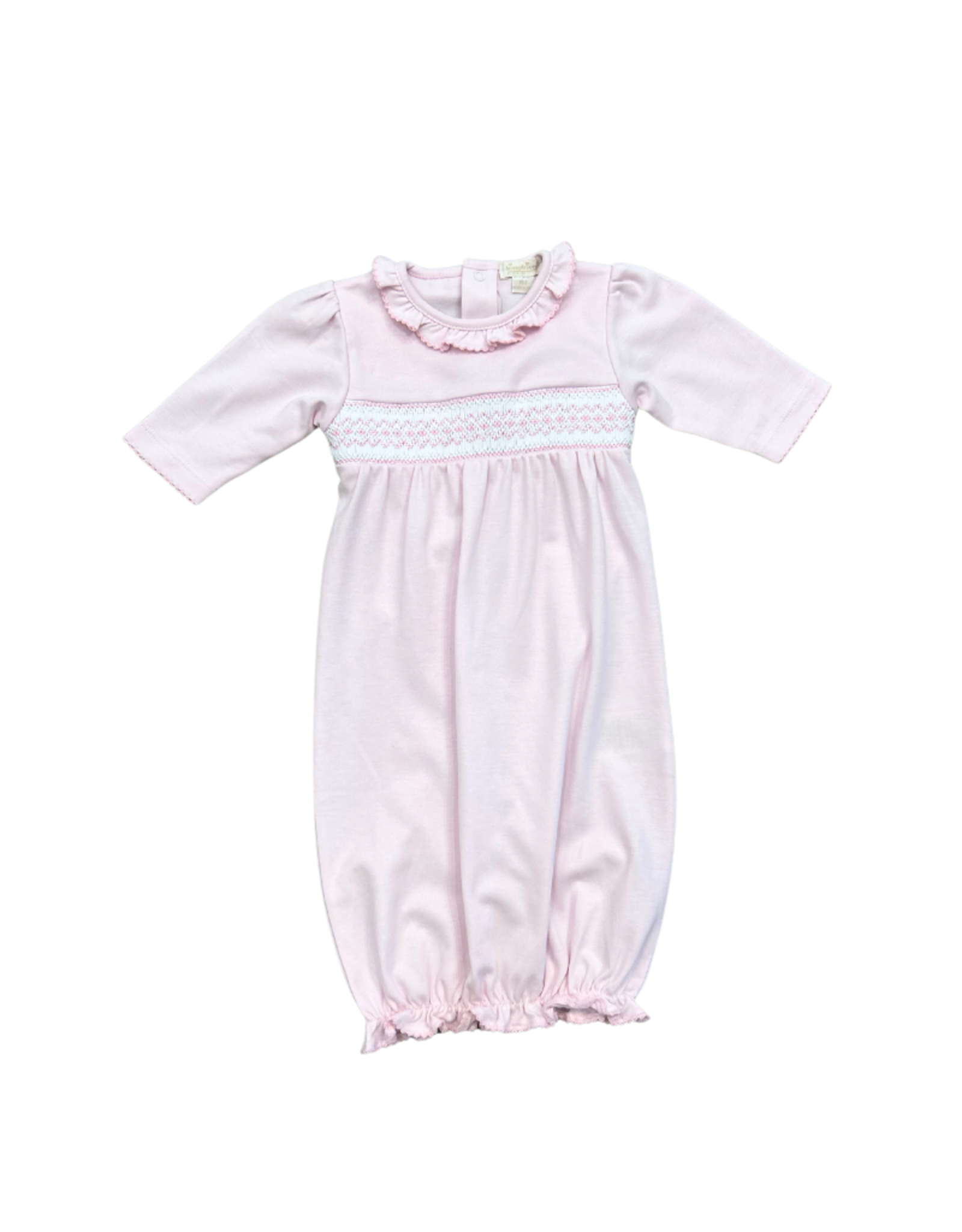 Kissy Kissy Fall 24 Pink Hand Smocked Sack