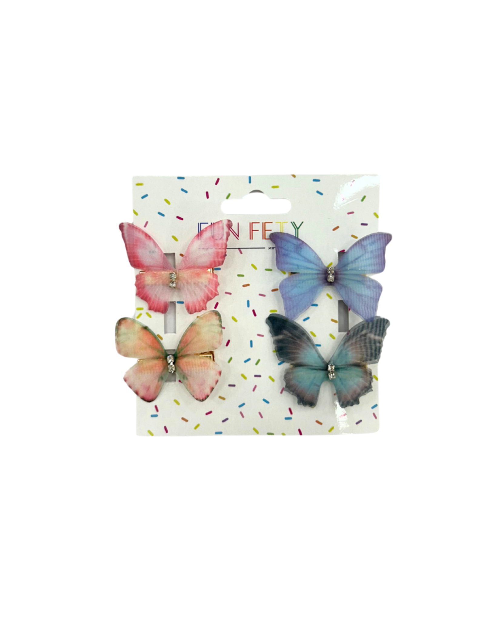 Fun Fety 3D Butterfly Clips