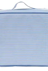 Apple of My Isla The Lunchbox, Navy Mini Stripe