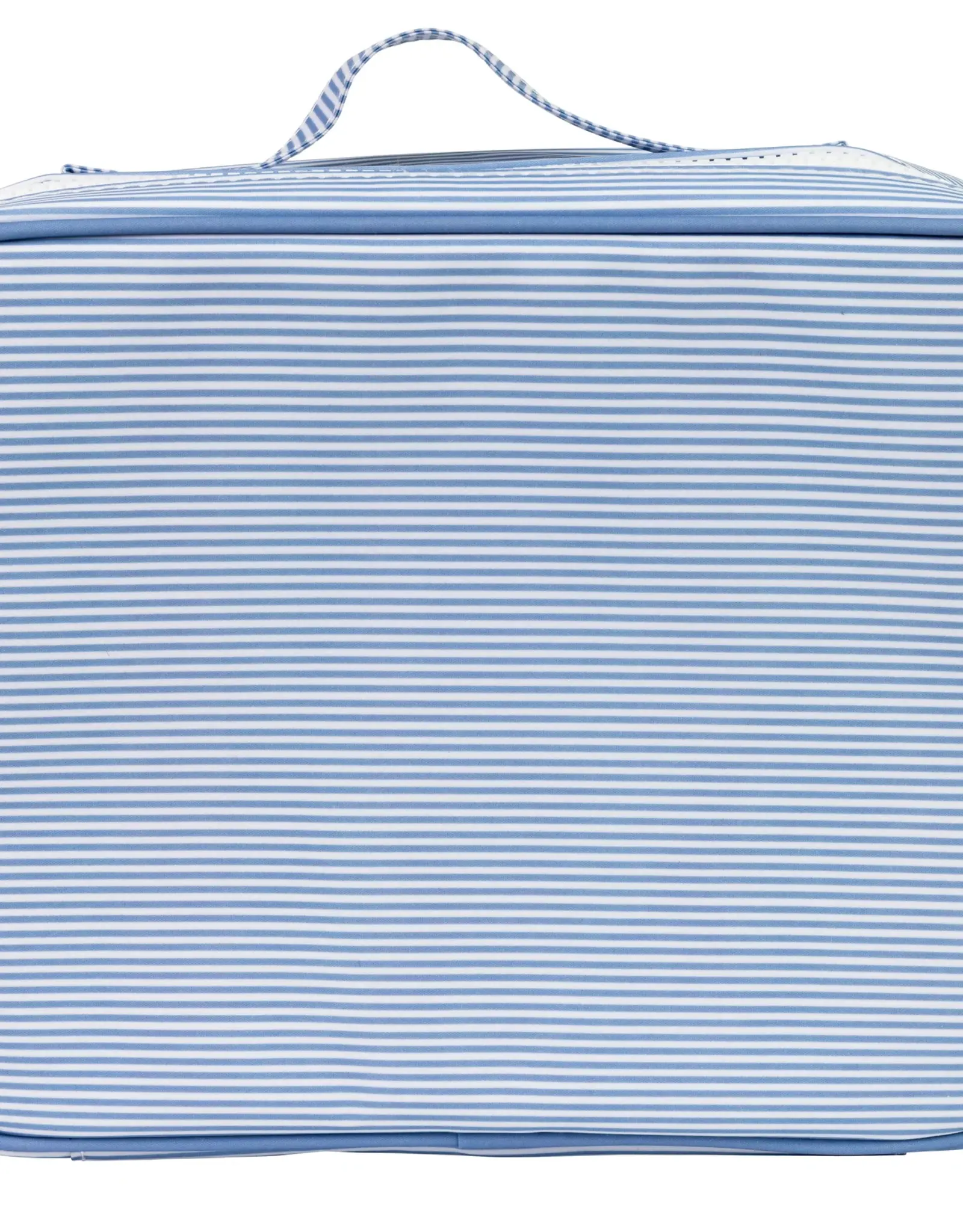 Apple of My Isla The Lunchbox, Navy Mini Stripe