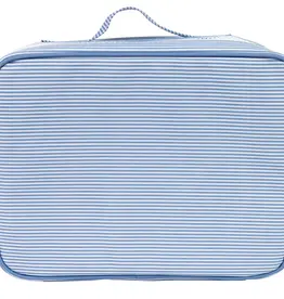 Apple of My Isla The Lunchbox, Navy Mini Stripe