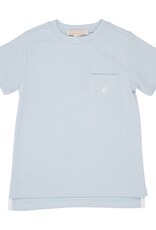 The Beaufort Bonnet Company Carter Crewneck w/ Pocket, Buckhead Blue