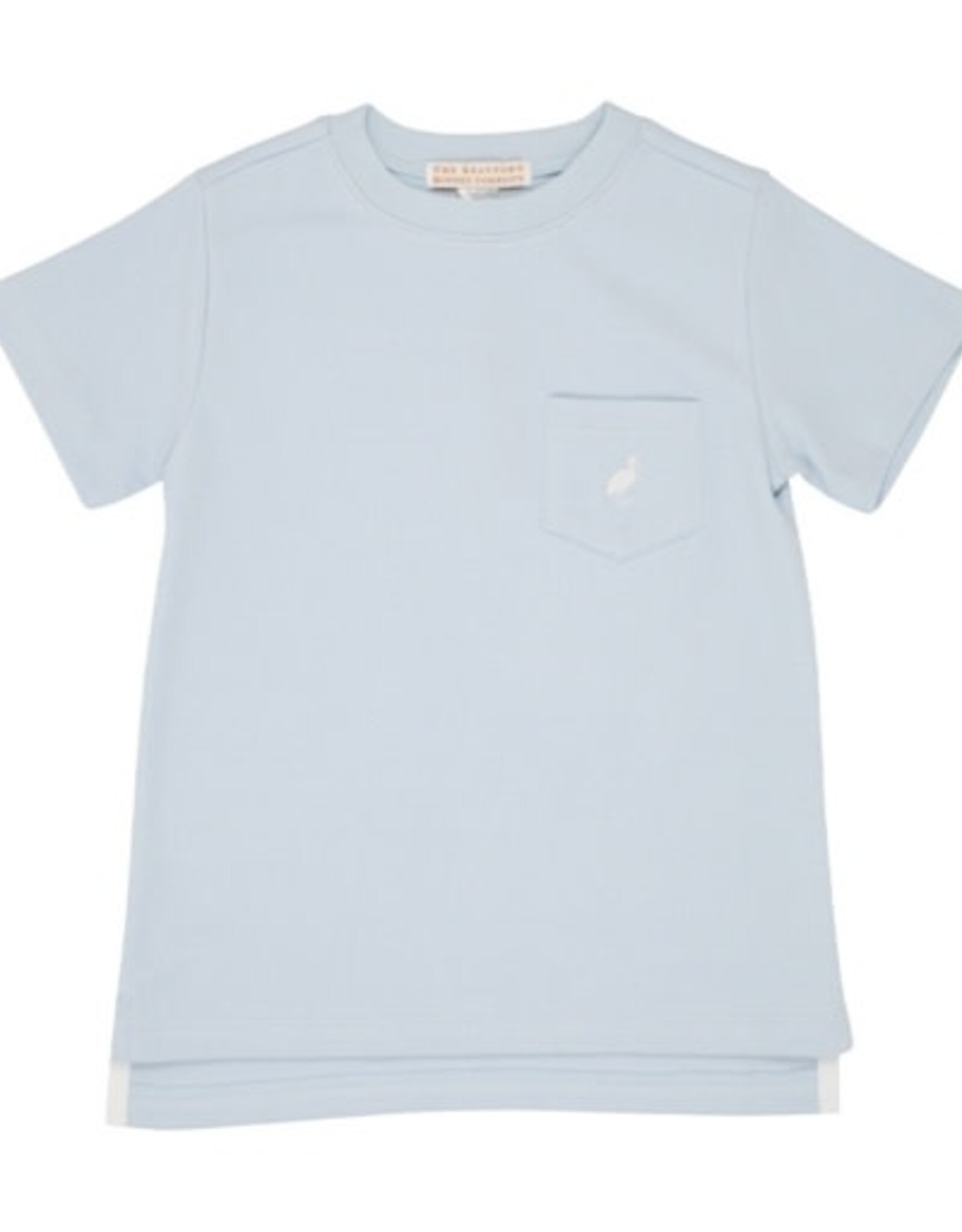 The Beaufort Bonnet Company Carter Crewneck w/ Pocket, Buckhead Blue