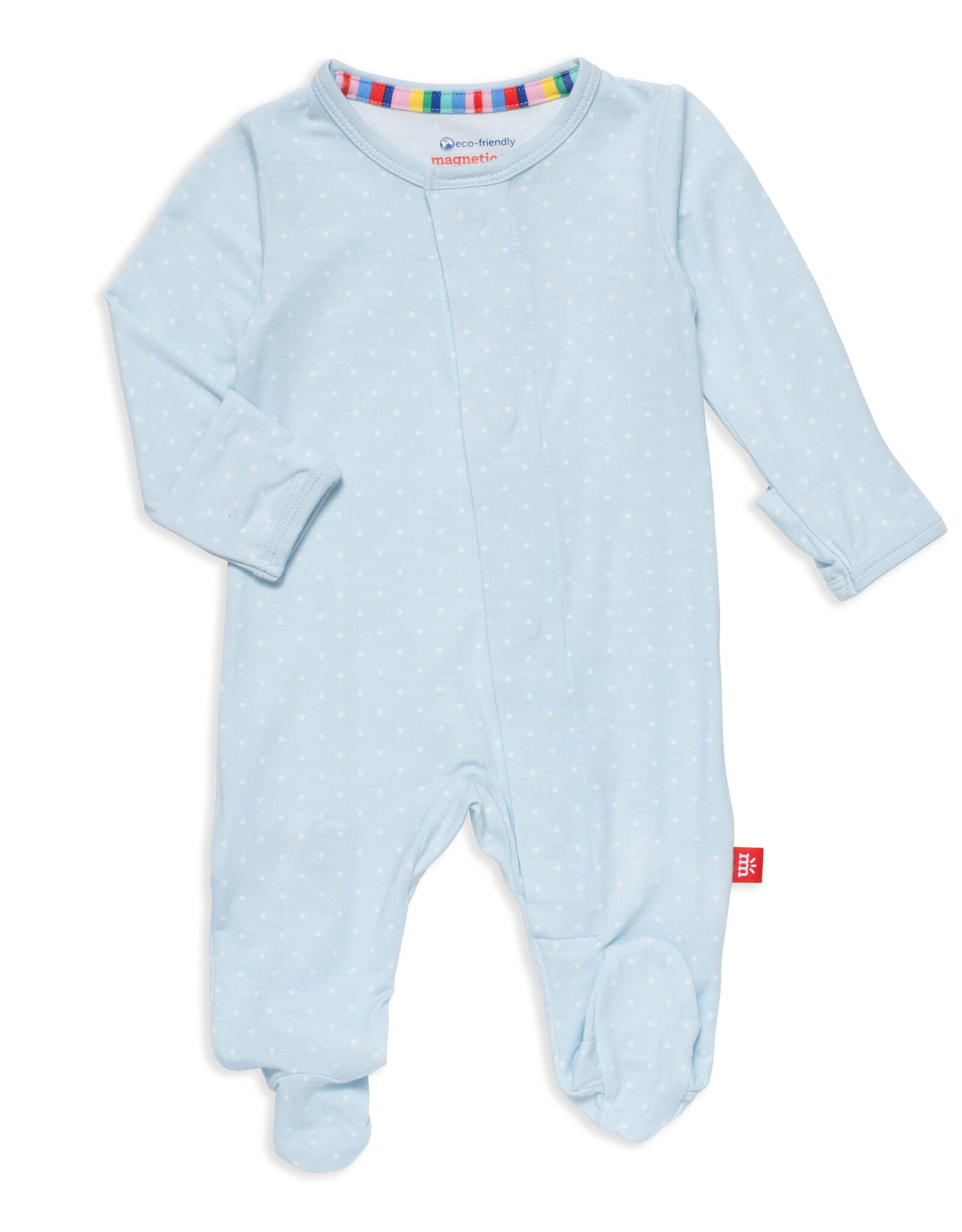 Magnetic Me Pin Dot Blue Footie
