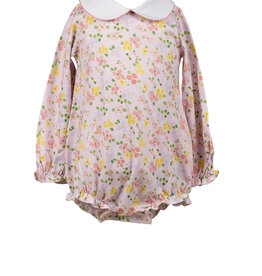 The Proper Peony Betty Floral Pima Girl Bubble