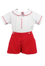 The Proper Peony Ruby Short Set