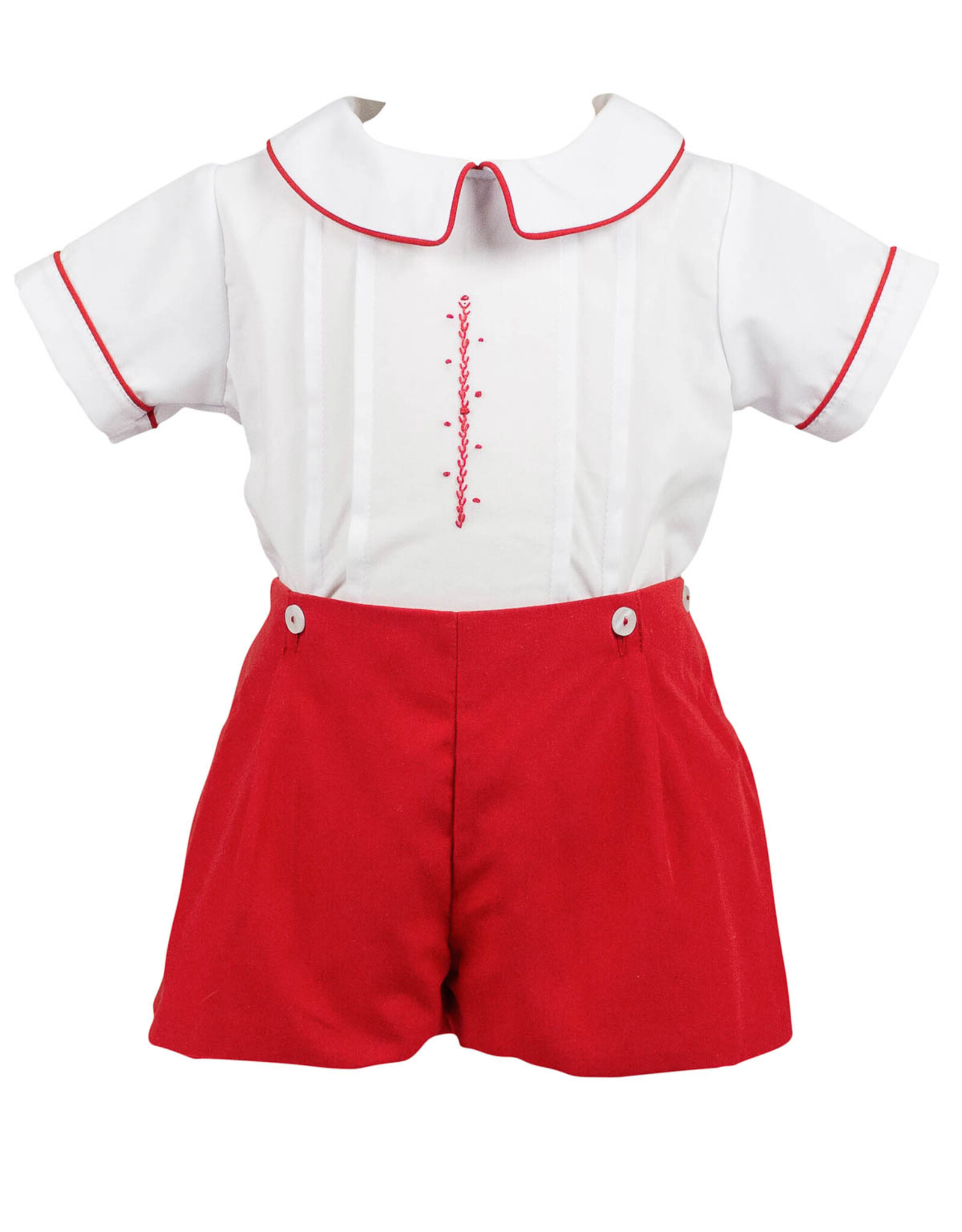 The Proper Peony Ruby Short Set