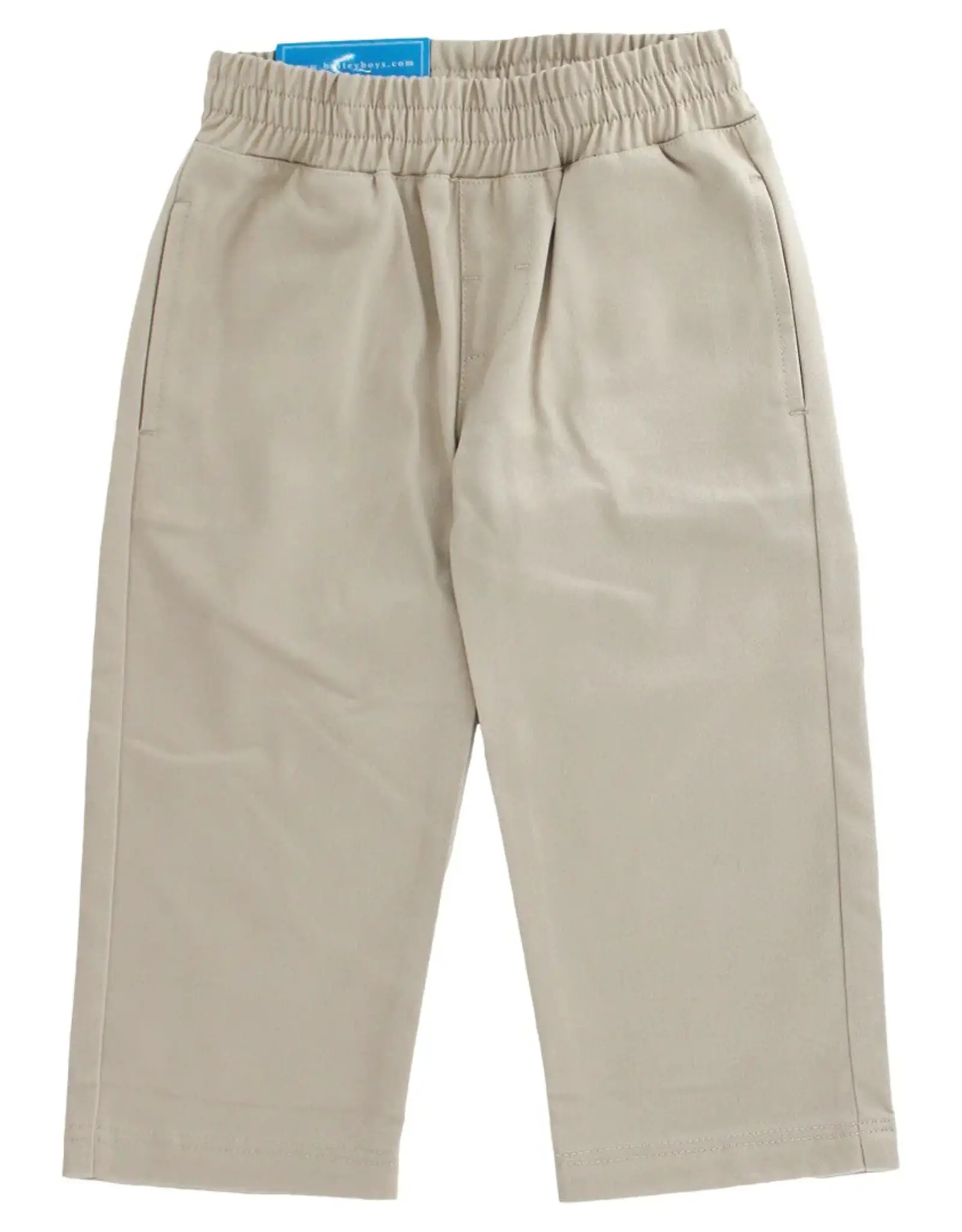 The Bailey Boys Charlie Pull On Khaki Twill Pants