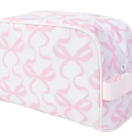 Apple of My Isla The Dopp Kit, Pink Bows