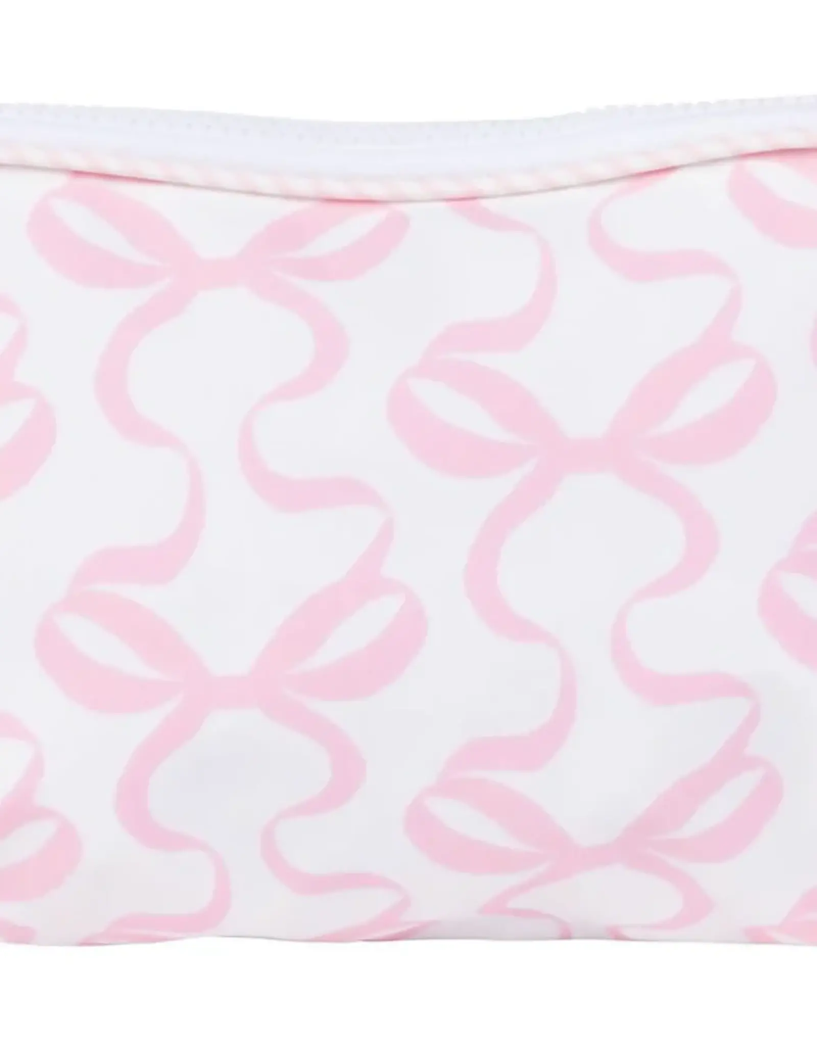 Apple of My Isla The Go Bag Small, Pink Bows