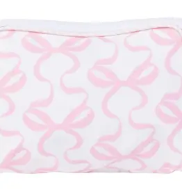 Apple of My Isla The Go Bag Small, Pink Bows