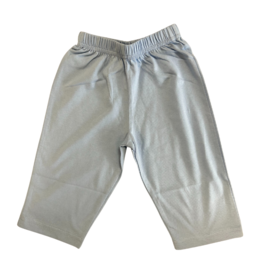 Luigi Jersey Solid Straight Pants, Sky Blue