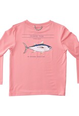 Prodoh Pink/Salmon Pro Performance Long Sleeve Fishing Tee