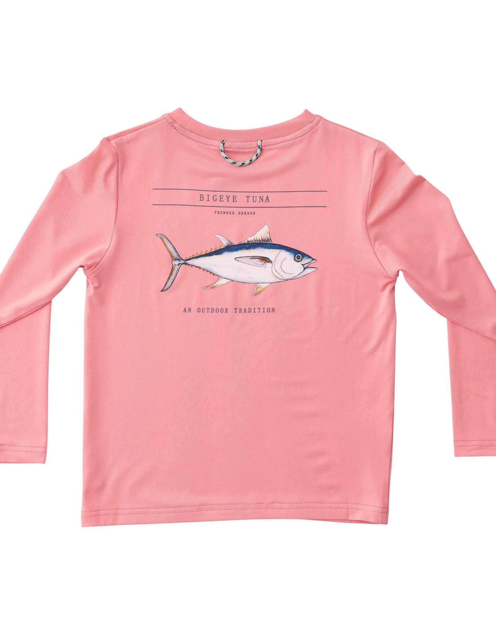 Prodoh Pink/Salmon Pro Performance Long Sleeve Fishing Tee