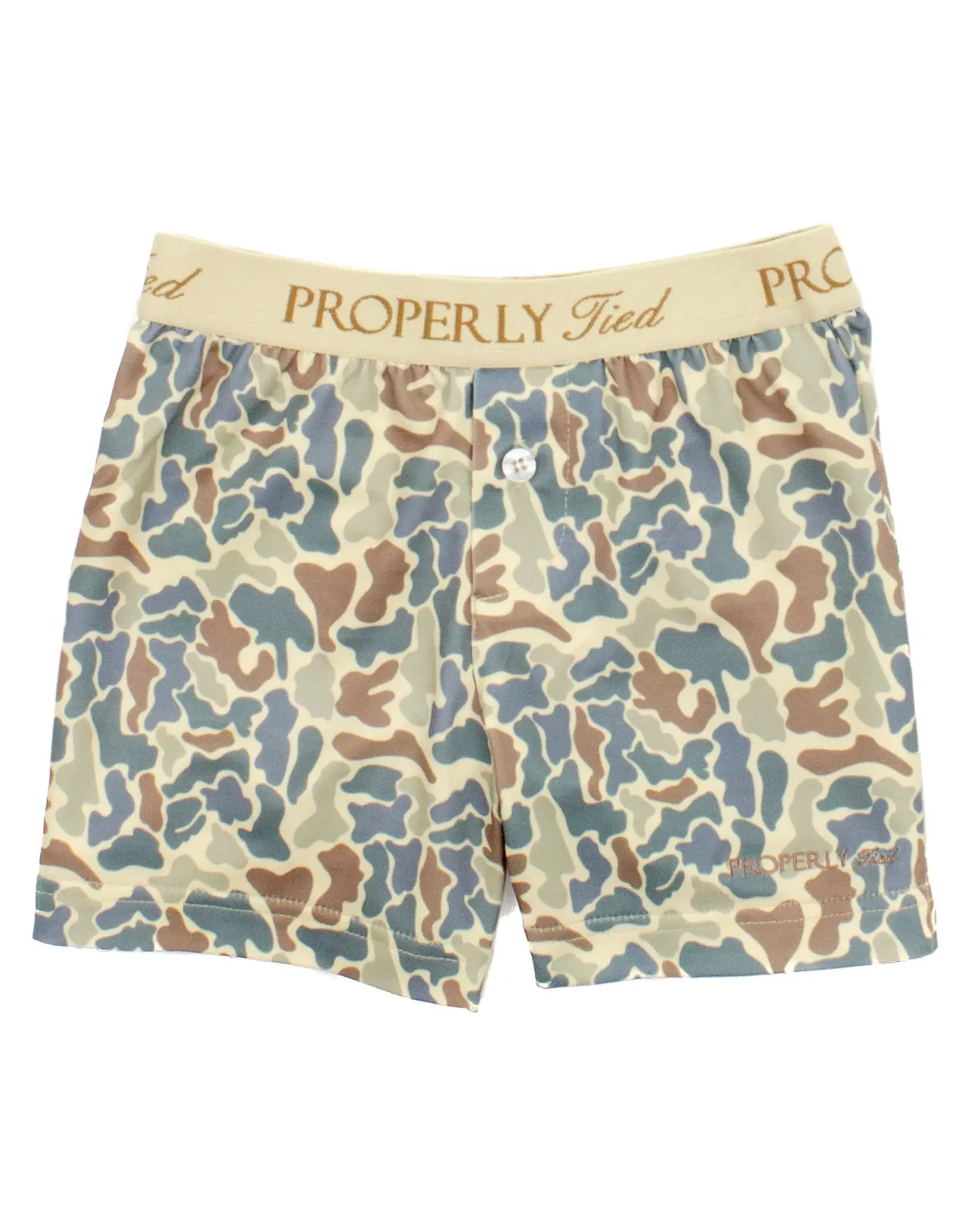 Properly Tied Inlet Boxer, Field Camo