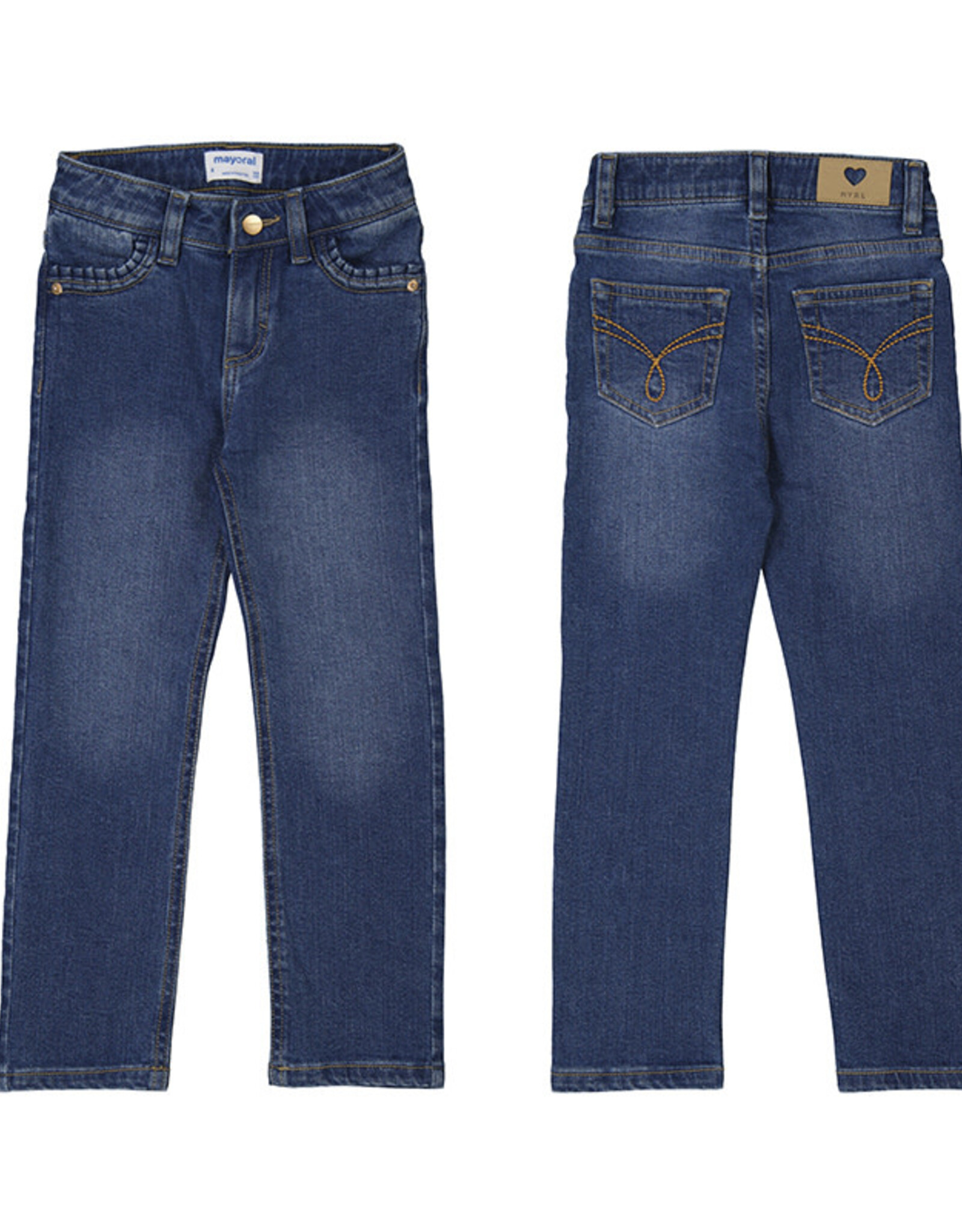 Mayoral Basic Denim Jeans, Skinny Fit
