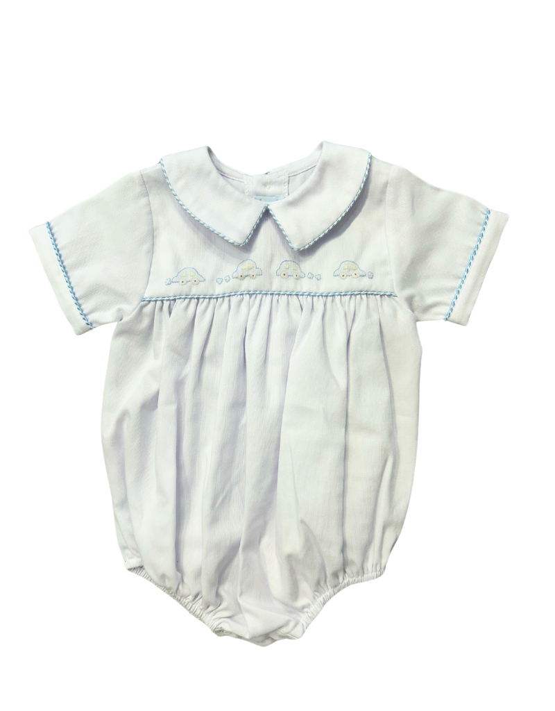 Auraluz Blue Daygown with Row of Cars main image 0