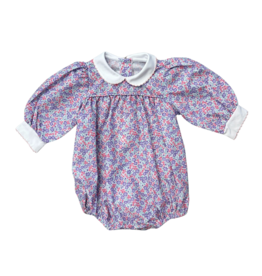 LullabySet Memory Making Long Sleeve Bubble Sweet Pea Floral