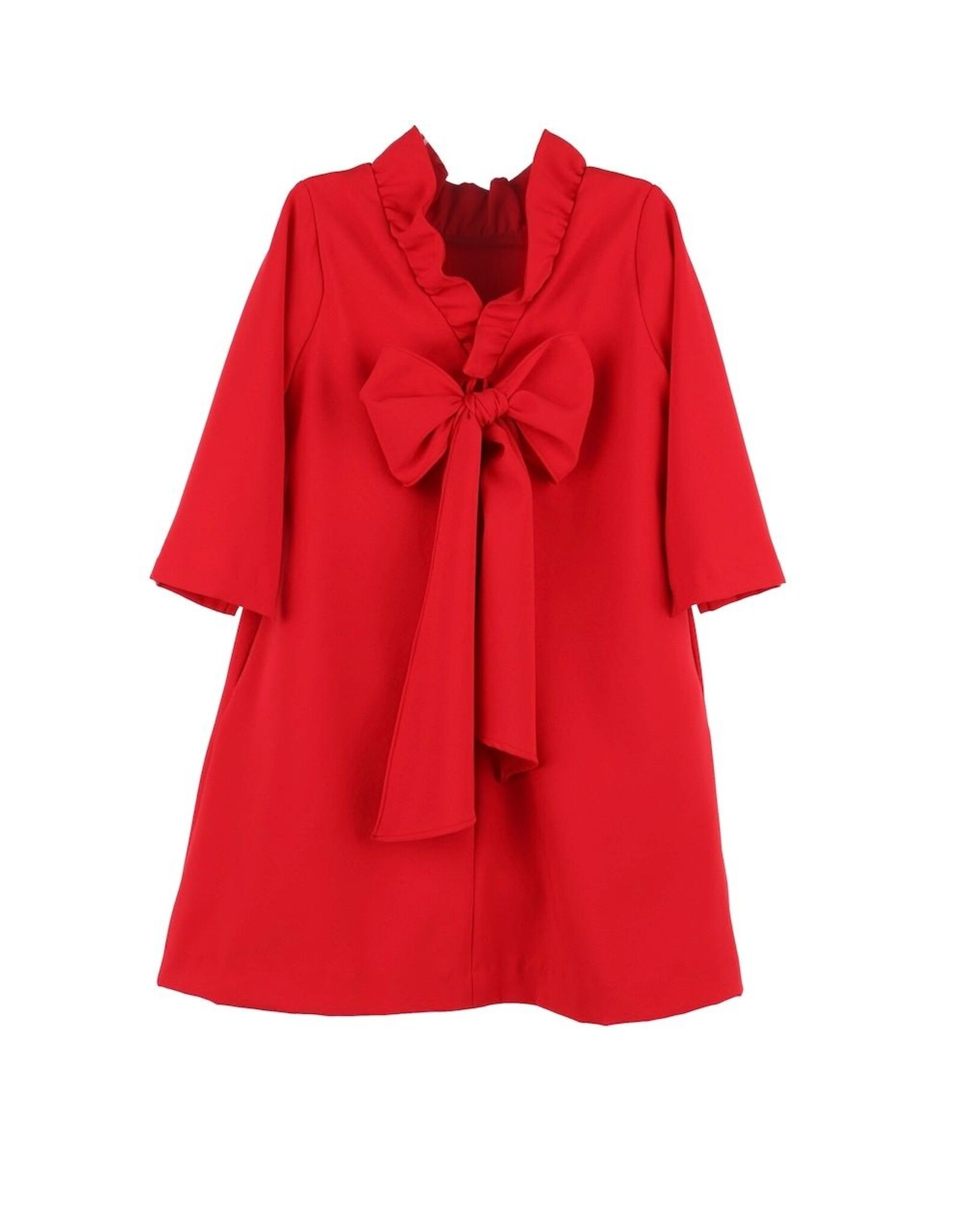 Gabby Blair Red Bow Back Dress