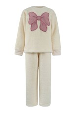 Lola and the Boys Big Bow Crystal Fuzzy Set